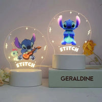 Lilo & Stitch Night Light for Children's Bedroom Decor and Christmas Gift - Lusy Store LLC