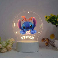 Lilo & Stitch Night Light for Children's Bedroom Decor and Christmas Gift - Lusy Store LLC