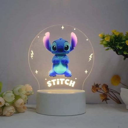 Lilo & Stitch Night Light for Children's Bedroom Decor and Christmas Gift - Lusy Store LLC