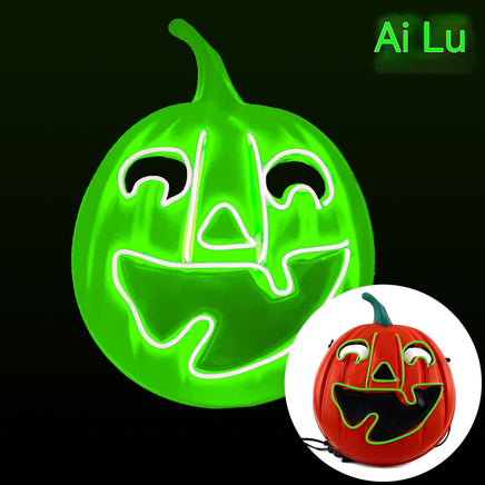 Luminous LED Halloween Mask - Costume and Prop for Parties and Events - Lusy Store LLC