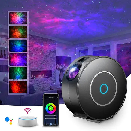 Smart Galaxy Projector: Colorful Starry Sky - Lusy Store LLC 