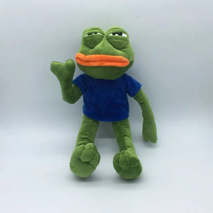 Magic Expression Pepe The Frog Sad Frog Plush - Lusy Store LLC