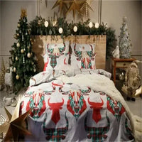 Merry Christmas Duvet Cover Christmas Tree for Home Festival Decoration - Lusy Store LLC