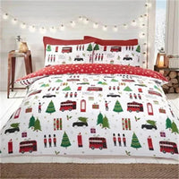 Merry Christmas Duvet Cover Christmas Tree for Home Festival Decoration - Lusy Store LLC