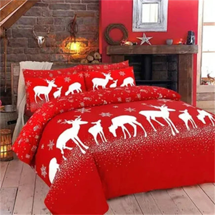 Merry Christmas Duvet Cover Christmas Tree for Home Festival Decoration - Lusy Store LLC