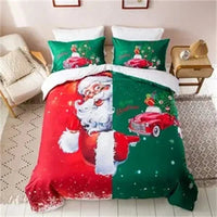 Merry Christmas Duvet Cover Christmas Tree for Home Festival Decoration - Lusy Store LLC