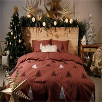 Merry Christmas Duvet Cover Christmas Tree for Home Festival Decoration - Lusy Store LLC