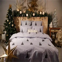 Merry Christmas Duvet Cover Christmas Tree for Home Festival Decoration - Lusy Store LLC