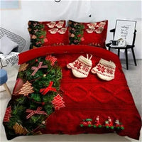 Merry Christmas Duvet Cover Christmas Tree for Home Festival Decoration - Lusy Store LLC