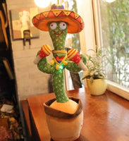 Mexican Dancing Cactus Plush Toy - Lusy Store LLC