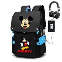 Minnie Backpack - Boy Girl Kids Book Bags Large Capacity Laptop Travel Backpack - Lusy Store LLC