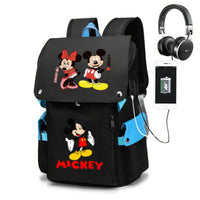 Minnie Backpack - Boy Girl Kids Book Bags Large Capacity Laptop Travel Backpack - Lusy Store LLC