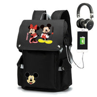 Minnie Backpack - Boy Girl Kids Book Bags Large Capacity Laptop Travel Backpack - Lusy Store LLC