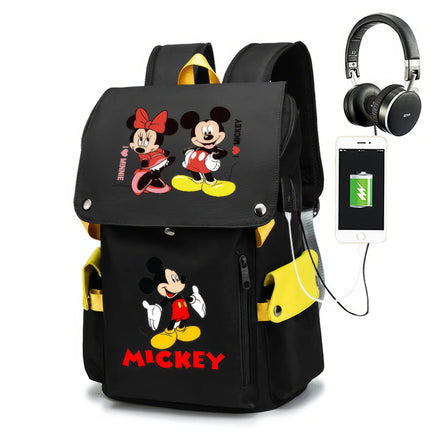 Minnie Backpack - Boy Girl Kids Book Bags Large Capacity Laptop Travel Backpack - Lusy Store LLC