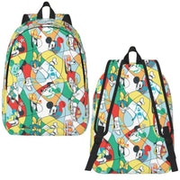 Minnie Backpack - Cartoon Goofy Donald Duck Backpack for Boy Girl School Bookbag - Lusy Store LLC