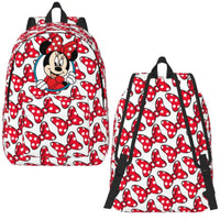 Minnie Backpack - Cartoon Goofy Donald Duck Backpack for Boy Girl School Bookbag - Lusy Store LLC