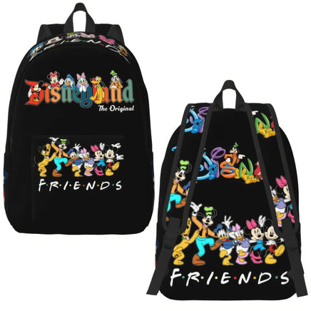 Minnie Backpack - Cartoon Goofy Donald Duck Backpack for Boy Girl School Bookbag - Lusy Store LLC