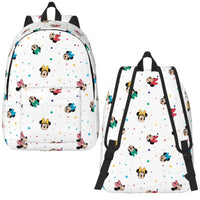 Minnie Backpack - Cartoon Goofy Donald Duck Backpack for Boy Girl School Bookbag - Lusy Store LLC