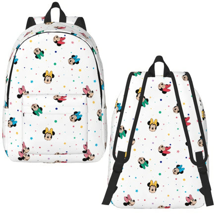 Minnie Backpack - Cartoon Goofy Donald Duck Backpack for Boy Girl School Bookbag - Lusy Store LLC