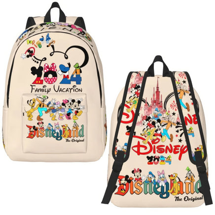 Minnie Backpack - Cartoon Goofy Donald Duck Backpack for Boy Girl School Bookbag - Lusy Store LLC