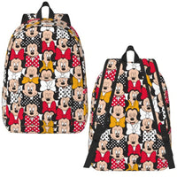 Minnie Backpack - Cartoon Goofy Donald Duck Backpack for Boy Girl School Bookbag - Lusy Store LLC