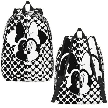 Minnie Backpack - Cartoon Goofy Donald Duck Backpack for Boy Girl School Bookbag - Lusy Store LLC