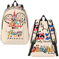 Minnie Backpack - Cartoon Goofy Donald Duck Backpack for Boy Girl School Bookbag - Lusy Store LLC