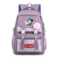 Minnie Backpack - Cartoon Student Teenager Bookbag Sport Rucksack for Boy Girl - Lusy Store LLC