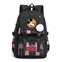 Minnie Backpack - Cartoon Student Teenager Bookbag Sport Rucksack for Boy Girl - Lusy Store LLC