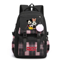 Minnie Backpack - Cartoon Student Teenager Bookbag Sport Rucksack for Boy Girl - Lusy Store LLC