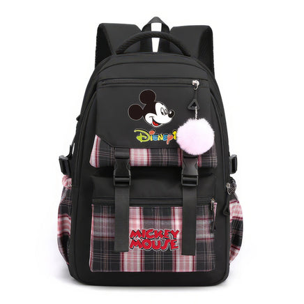 Minnie Backpack - Cartoon Student Teenager Bookbag Sport Rucksack for Boy Girl - Lusy Store LLC