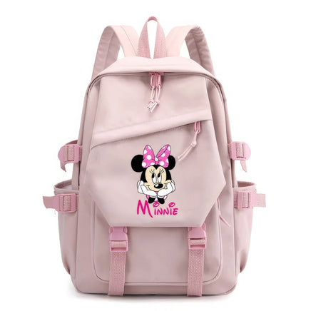 Minnie Backpack - Kids School Book Bags Teenagers Travel Backpack - Lusy Store LLC