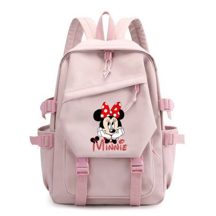 Minnie Backpack - Kids School Book Bags Teenagers Travel Backpack - Lusy Store LLC