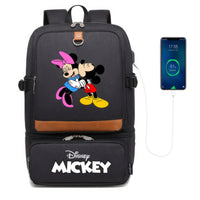 Minnie Backpack - Laptop Insulated Compartment USB Waterproof Cooler Bag - Lusy Store LLC