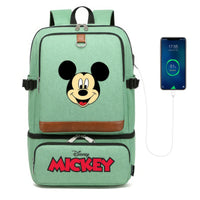 Minnie Backpack - Laptop Insulated Compartment USB Waterproof Cooler Bag - Lusy Store LLC