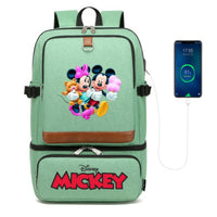 Minnie Backpack - Laptop Insulated Compartment USB Waterproof Cooler Bag - Lusy Store LLC