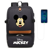 Minnie Backpack - Laptop Insulated Compartment USB Waterproof Cooler Bag - Lusy Store LLC