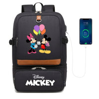 Minnie Backpack - Laptop Insulated Compartment USB Waterproof Cooler Bag - Lusy Store LLC