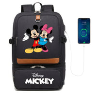 Minnie Backpack - Laptop Insulated Compartment USB Waterproof Cooler Bag - Lusy Store LLC