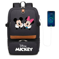 Minnie Backpack - Laptop Insulated Compartment USB Waterproof Cooler Bag - Lusy Store LLC