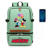 Minnie Backpack - Laptop Insulated Compartment USB Waterproof Cooler Bag - Lusy Store LLC