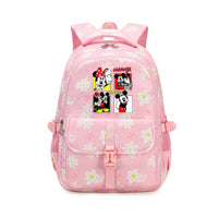 Minnie Backpack - Large Capacity Colorful Waterproof Floral Knapsack Mochila - Lusy Store LLC