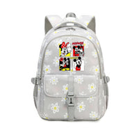 Minnie Backpack - Large Capacity Colorful Waterproof Floral Knapsack Mochila - Lusy Store LLC