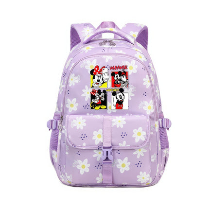 Minnie Backpack - Large Capacity Colorful Waterproof Floral Knapsack Mochila - Lusy Store LLC