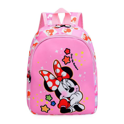 Minnie Backpack - Mickey and Minnie Childrens Backpack Multifunctional Cartoon Kindergarten - Lusy Store LLC