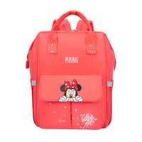 Minnie Backpack - Mummy Diaper Bag Multifunctional Stroller Nappy Bag USB Charging - Lusy Store LLC