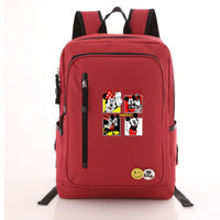 Minnie Backpack - Oxford Waterproof Backpacks Large Capacity Students School Books Laptop Backpack - Lusy Store LLC