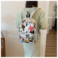 Minnie Backpack - PU Backpack Luxury Schoolbag Girls and Boys Cute Shoulder Bag - Lusy Store LLC