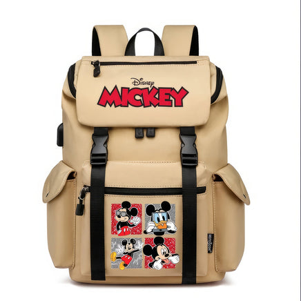 Minnie Backpack - School Bag USB Charging Large Capacity Bookbags Waterproof Laptop Travel Backpack - Lusy Store LLC