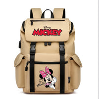 Minnie Backpack - School Bag USB Charging Large Capacity Bookbags Waterproof Laptop Travel Backpack - Lusy Store LLC